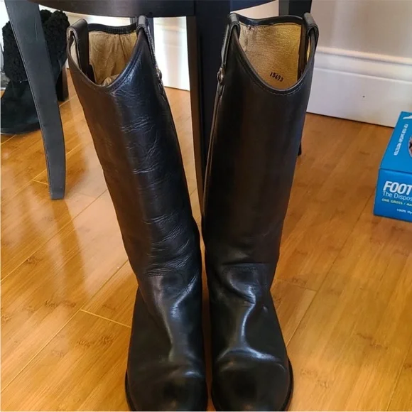 Frye Black Boots - Size 8.5 - Picture 2 of 5